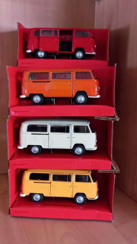 T2  Kombi 1/36 ( Single) Ass. D/Cast Mods WELLY New D/Boxes Buy any x 2 Models 10% Off on Selling