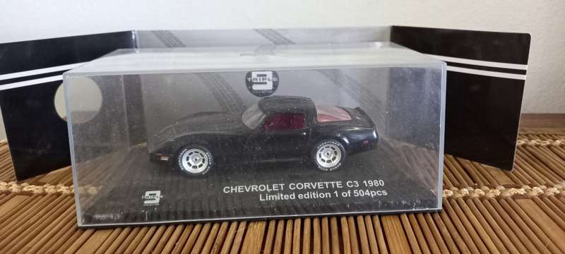 ``80 Corvette C3  Die Cast Model Scale  1/43  Top Make  Triple 9   Quantity Discount