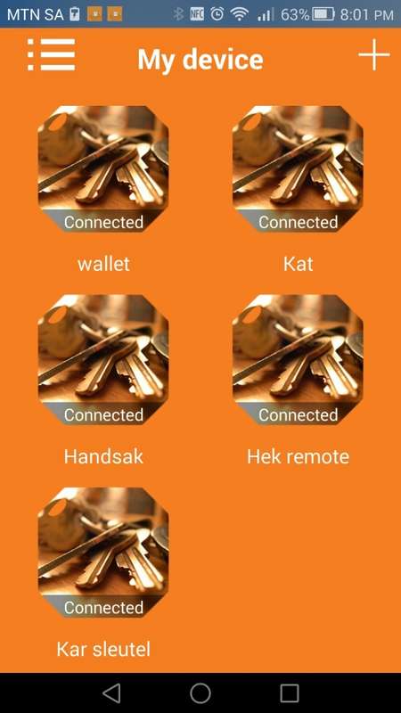 Samsung Key tracker