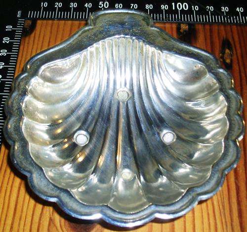 E.P.N.S.  Serving Tray                                       Made in England.
