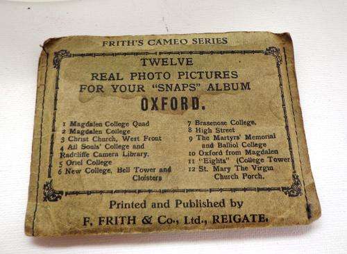 12 Real Photo Pictures  OXFORD-VINTAGE!