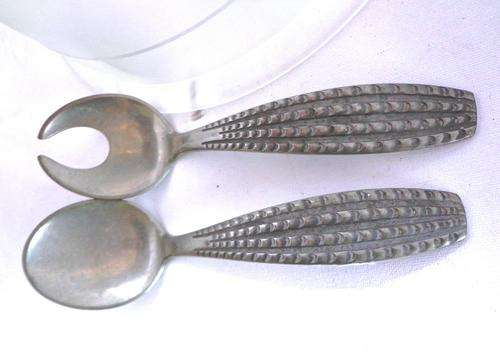 649  BM NORWAY PEWTER                            Stunning serving spoons!!