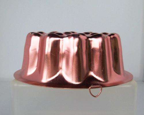 Copper/ Brass Jelly Mold                                  Good Size!