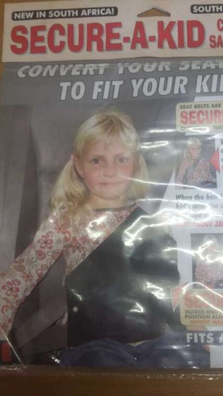 SECURE A KID SEAT BELT SAFETY HARNESS
