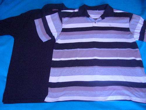 2 GOLF SHIRTS XL