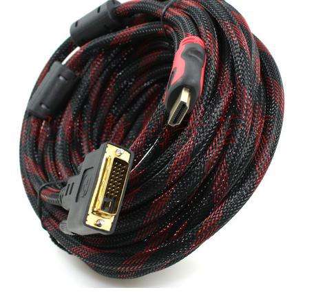 10m HDMI to DVI-D Dual Link Video Cable