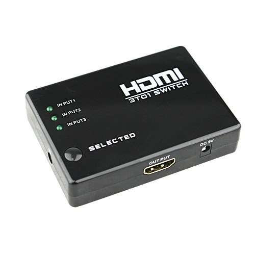 3x1 HDMI Switcher with Remote v1.4