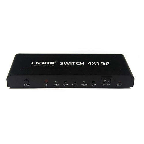 4x1 HDMI Switcher with Toslink & Digital Coaxial port