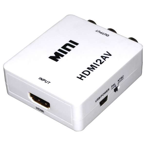 HDMI to AV Composite RCA CVBS Converter