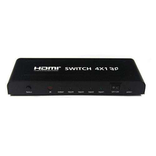 4x1 HDMI Switcher with Toslink & Digital Coaxial port
