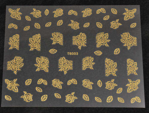 Gold Decal Stickers