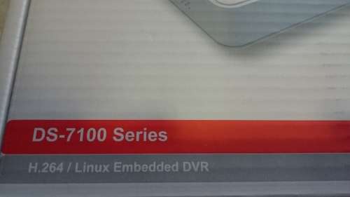 HIKVISION DVR DS-7104HWI-SH + 500GB (Brand New)