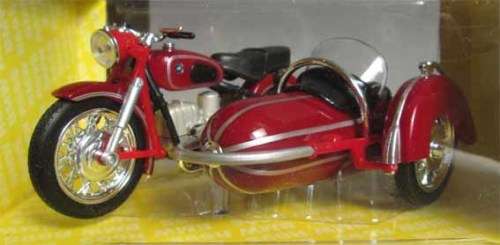 BMW R69S WITH SIDECAR by TOYWAY in 1/18 SCALE (NEW BOXED)