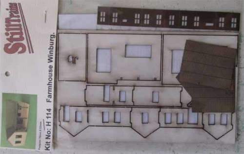 STILL TRAINS N SCALE/GAUGE - SA FARMHOUSE WINBURG KIT - NEW