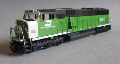 ATHERN HO SCALE/GAUGE - DIESEL LOCO BN #  9264 - RUNS WELL IN BOTH DIRECTIONS