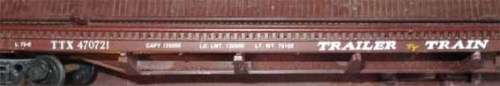 WALTHERS HO SCALE - SET OF 4 TRAILER TRAIN WAGONS - AS PER FOTOS