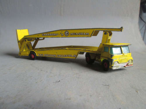 MATCHBOX KING SIZE K-8, GUY WARRIOR CAR TRANSPORTER - SEE ALL FOTOS