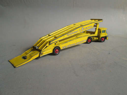 MATCHBOX KING SIZE K-8, GUY WARRIOR CAR TRANSPORTER - SEE ALL FOTOS
