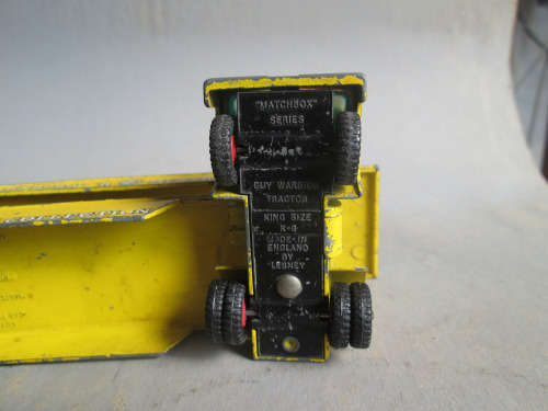 MATCHBOX KING SIZE K-8, GUY WARRIOR CAR TRANSPORTER - SEE ALL FOTOS