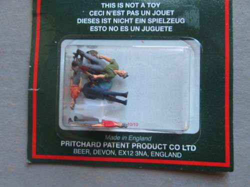 MODEL SCENE HO/OO SCALE - TRACK MAINTENANCE PARTY (NEW CARDED)