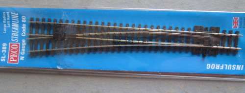 PECO N SCALE - SL-389 LH POINT (NEW CARDED)