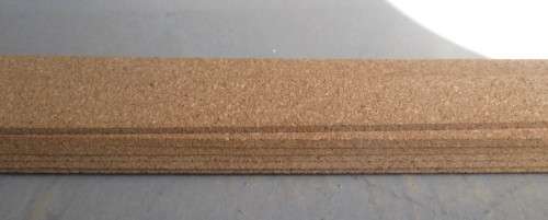 PECO HO SCALE - 6 PIECES OF TRACK CORK UNDERLAY, AS PER FOTO