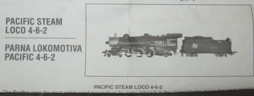 MEHANO HO SCALE - 4-6-2 PACIFIC PREMIER STEAM LOCO & TENDER (AS NEW BOXED)