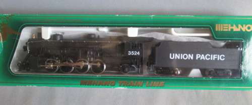 MEHANO HO SCALE - 2-8-2 MIKADO PREMIER STEAM LOCO & TENDER (AS NEW BOXED)