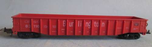 LIMA HO SCALE - BURLINGTON OPEN GOODS WAGON