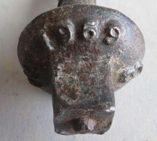 SAR RAILWAY TRACK BOLT - 1969
