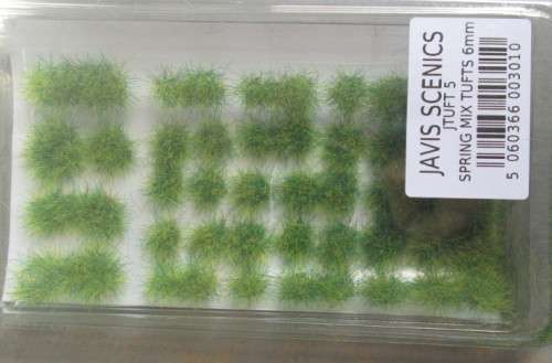 JAVIS SCENICS - SPRING MIX TUFTS 6mm - NEW IN PKT.