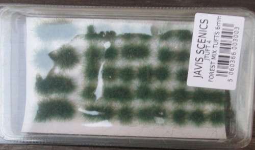 JAVIS SCENICS - 40 X FOREST MIX TUFTS 6mm - NEW IN PKT.