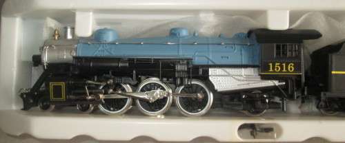 MEHANO HO SCALE - 4-6-2 STEAM LOCO & TENDER, MINT, LIKE NEW, BOXED