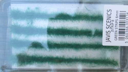 JAVIS SCENICS -  GREEN STRIPS 6mm - NEW IN PKT.