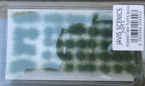 JAVIS SCENICS -  FOREST TUFTS 6mm - NEW IN PKT.