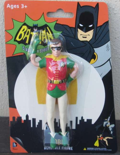 NJCROCE -  ROBIN BENDABLE FIGURE - 140mm, NEW CARDED