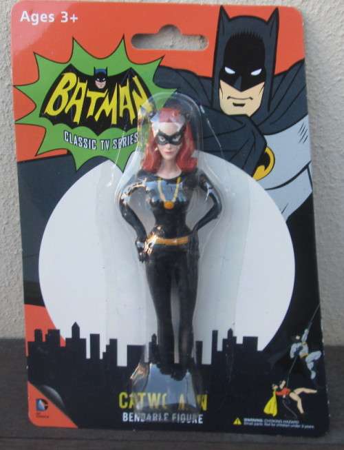 NJCROCE -  CATWOMEN BENDABLE FIGURE  - 135mm, NEW CARDED