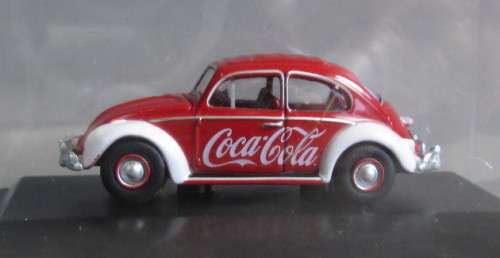 OXFORD 1/76 SCALE - VOLKSWAGEN BEETLE COCA COLA -  (NEW BOXED)