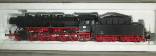ROCO HO SCALE - DB BR 50 STEAM LOCO & TENDER 2-10-0, GOOD CONDITION (BOXED)