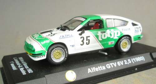1/43 SCALE - ALFETTA GTV V6 2.5 - 1980