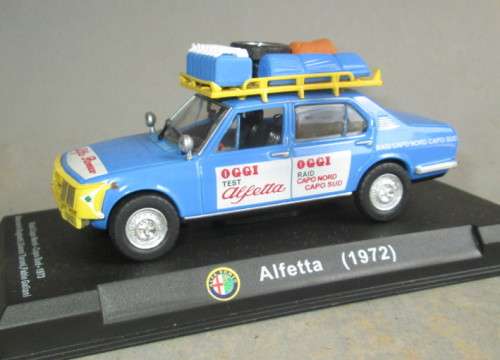 1/43 SCALE - ALFETTA - 1972