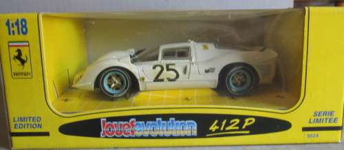 JOUEF 1/18 SCALE - FERRARI 412P LIMITED EDITION (BOXED) - SEE ALL FOTOS