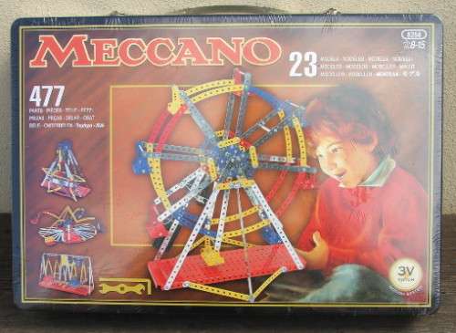 MECCANO CONSTRUCTORS SET - IN EMBOSSED TIN, NEW, SEALED IN TIN