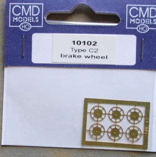 CMD HO SCALE - C2 BRAKE WHEELS in PKT