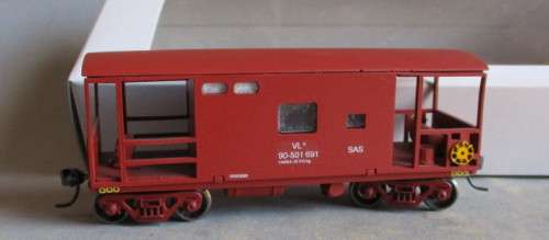 SARM HO SCALE - SAR VL-9 GUARDS VAN - MINT BOXED