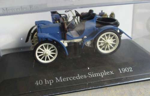 IXO MOULD 1/43 SCALE - 1902 40hp MERCEDES - SIMPLEX (NEW BOXED)