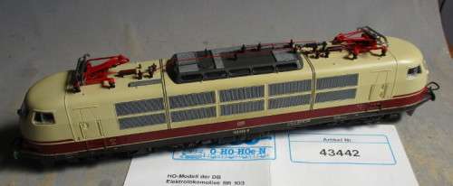 ROCO 43442 HO SCALE - DB BR 103 ELECTRIC LOCO (BOXED)