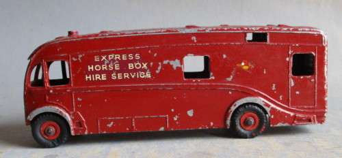 DINKY SUPERTOYS - HORSE BOX, SEE ALL FOTOS