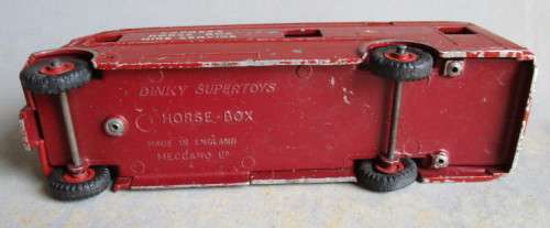 DINKY SUPERTOYS - HORSE BOX, SEE ALL FOTOS