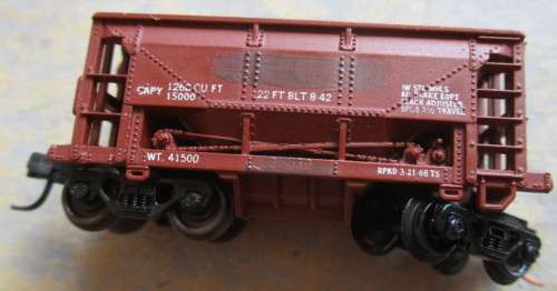 ATLAS N SCALE -  COAL WAGON
